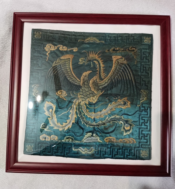 古玩雜項(xiàng)刺繡拍賣(mài)，當(dāng)前價(jià)格1368元