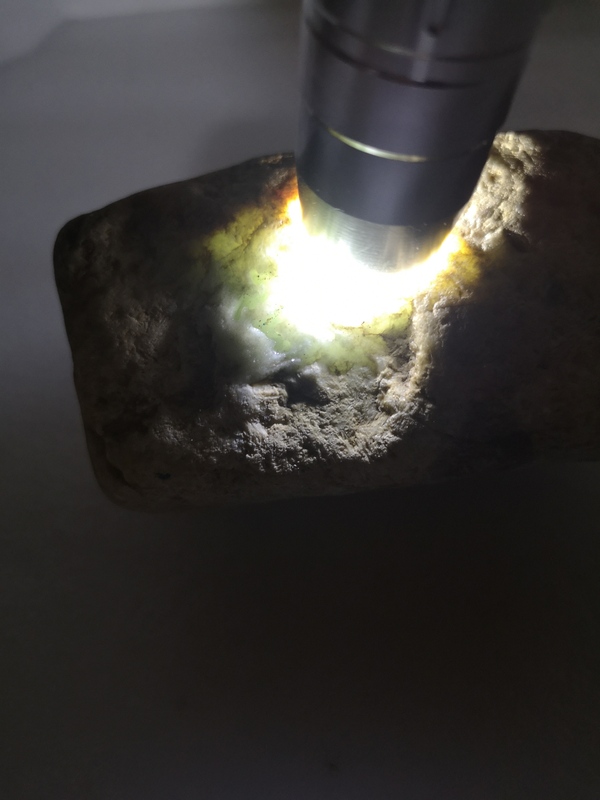 古玩玉器天然翡翠原石料拍賣,當前價格567元