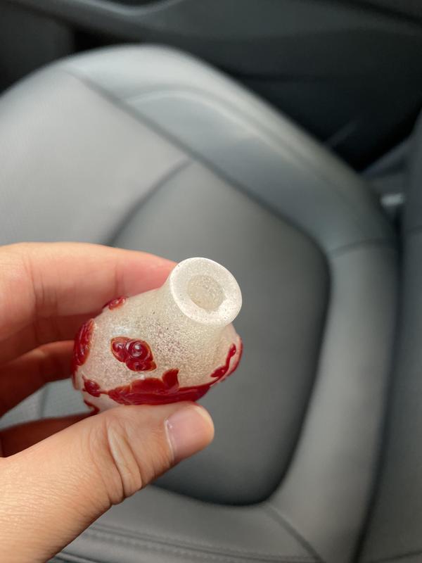 古玩玉器創匯期套料琉璃鼻煙壺拍賣,當前價格8888元