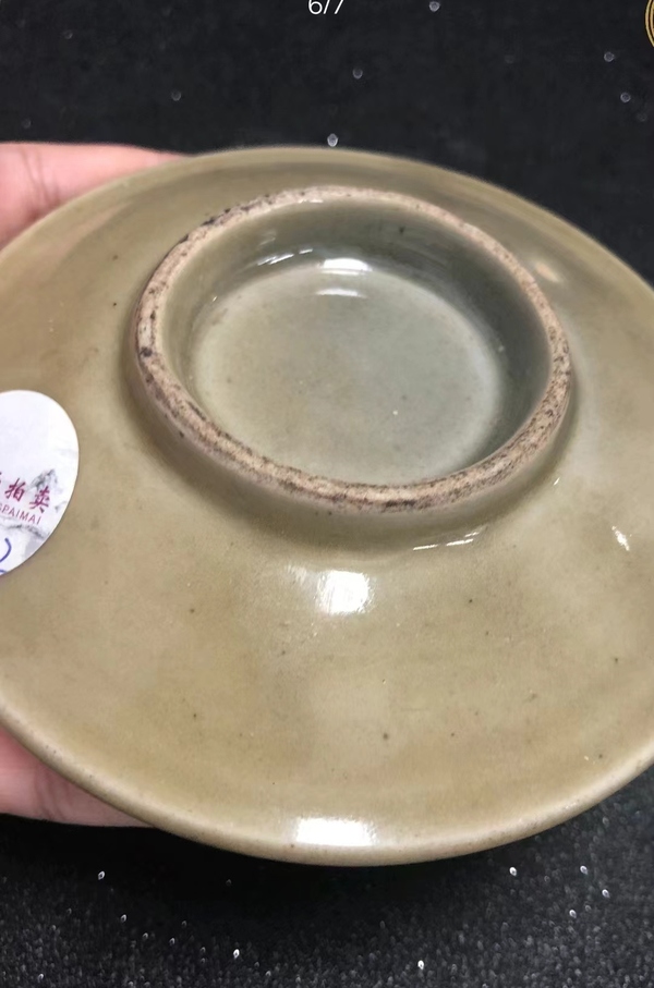 古玩陶瓷清中期耀州刻花筆舔拍賣,當前價格2800元