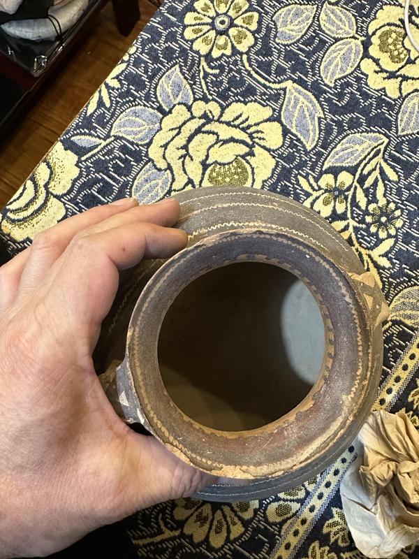 古玩陶瓷彩繪陶罐拍賣,當前價格6666元