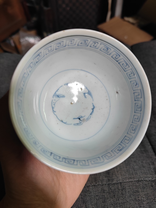 古玩陶瓷青花花卉紋茶園拍賣,當前價格870元