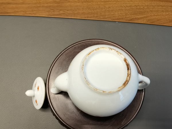古玩陶瓷粉彩花卉紋茶壺拍賣,當前價格198元