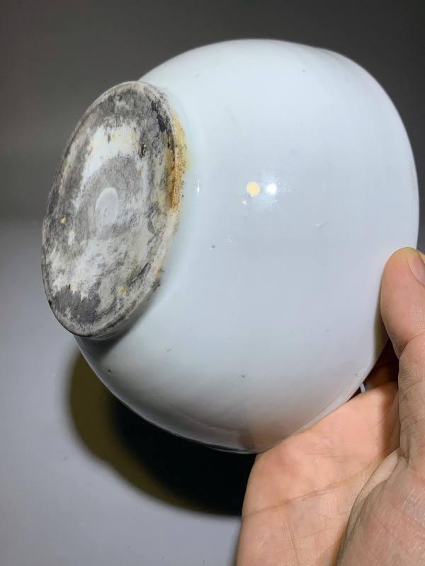 古玩陶瓷德化窯白釉研缽洗拍賣,當前價格1188元