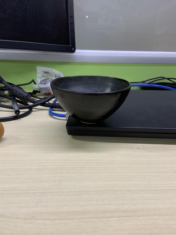 古玩陶瓷黑釉不倒翁盞拍賣,當前價格9999元
