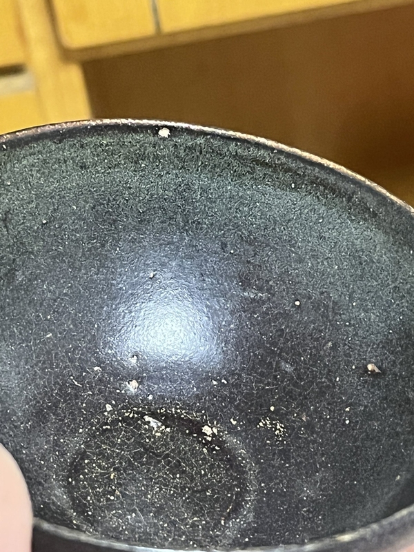 古玩陶瓷黑釉不倒翁盞拍賣,當前價格9999元