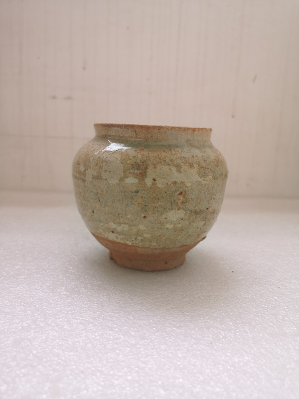 古玩陶瓷元代影青罐拍賣,當前價格456元