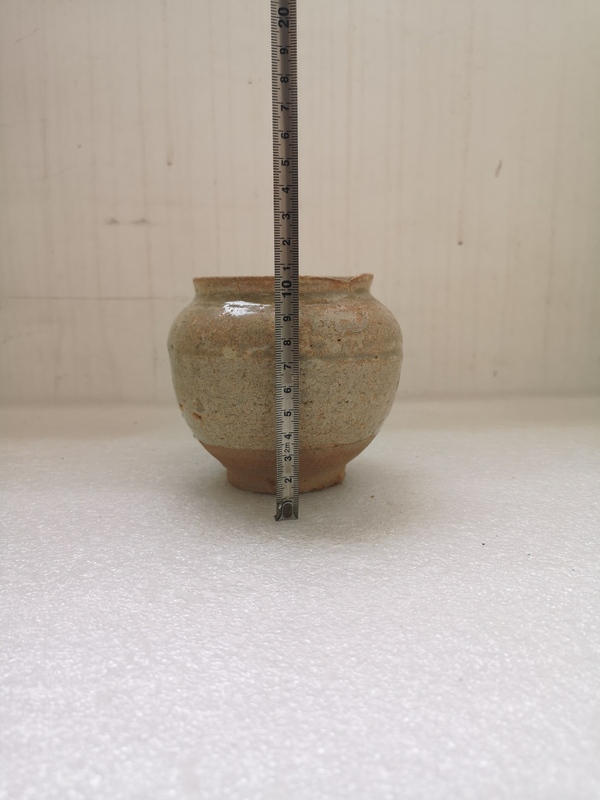 古玩陶瓷元代影青罐拍賣,當前價格456元