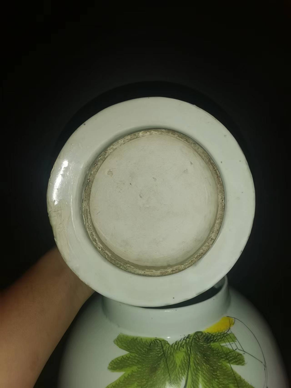 古玩陶瓷粉彩教子圖人物紋將軍罐拍賣,當(dāng)前價格8600元