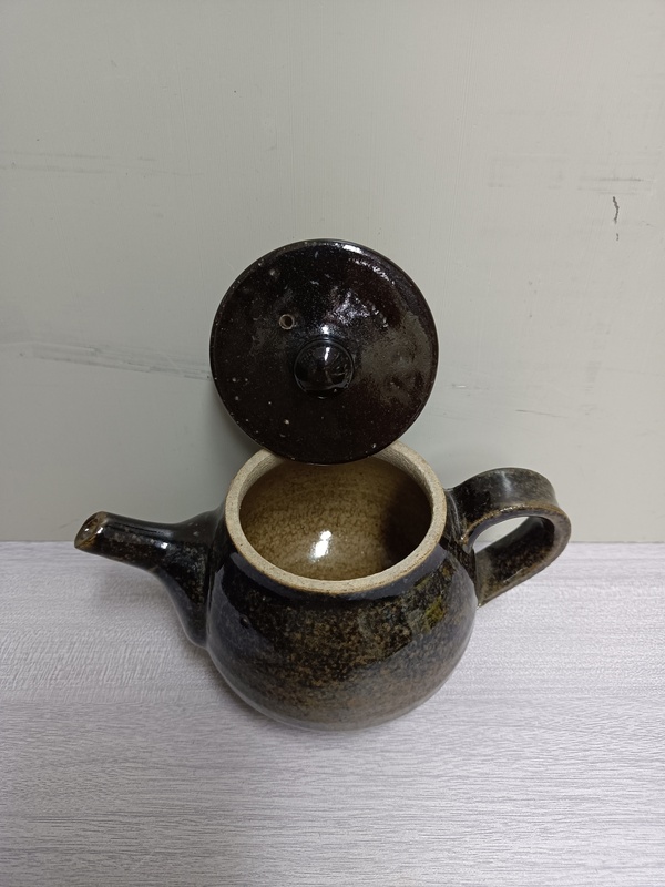 古玩陶瓷黑釉茶壺拍賣，當前價格450元