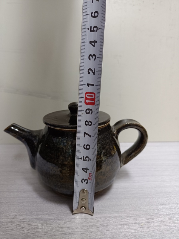 古玩陶瓷黑釉茶壺拍賣，當前價格450元