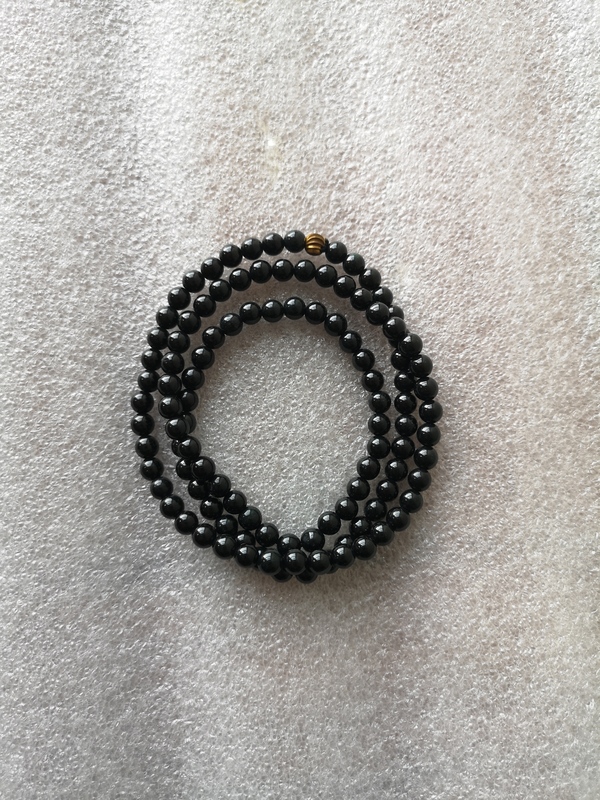 古玩玉器天然翡翠項鏈拍賣,當前價格398元