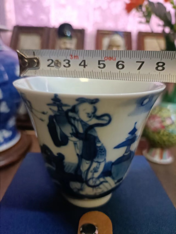 古玩陶瓷青花人物鈴鐺杯拍賣(mài),當(dāng)前價(jià)格8888元
