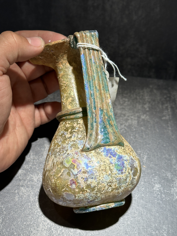 古玩玉器琉璃執(zhí)壺拍賣，當前價格30000元