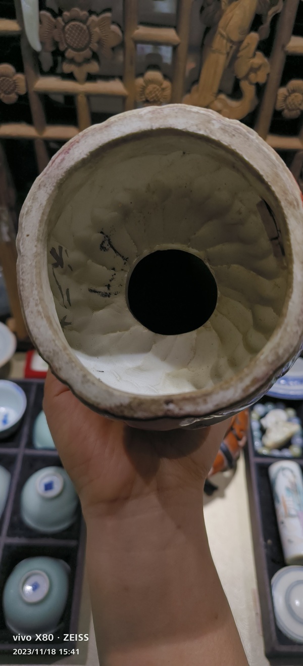 古玩陶瓷粉彩觀音塑像拍賣,當(dāng)前價格15000元