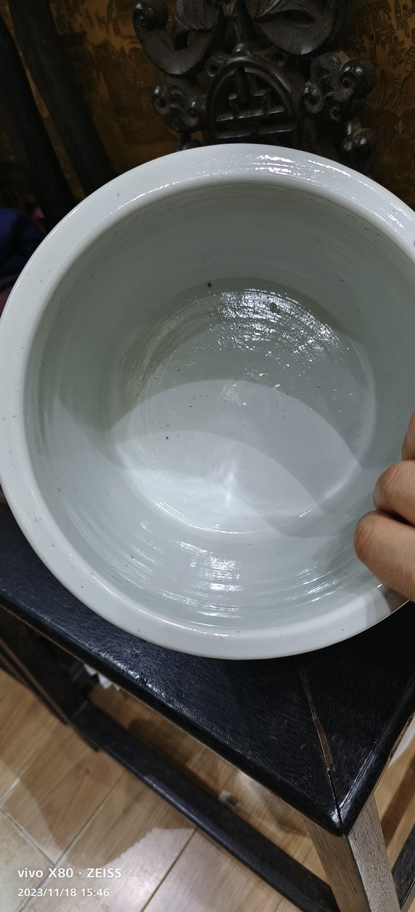 古玩陶瓷青花詩文香爐拍賣，當(dāng)前價格36666元