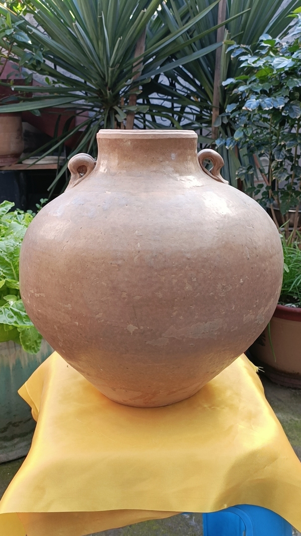 古玩陶瓷館藏級珍品隋唐越窯青瓷雙系罐拍賣,當(dāng)前價(jià)格68000元