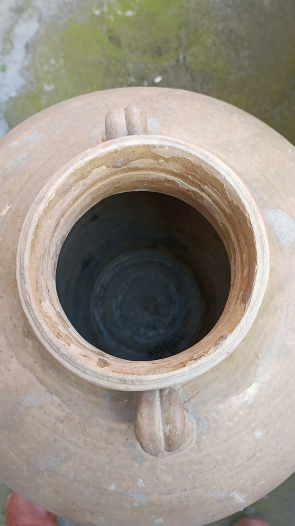 古玩陶瓷館藏級珍品隋唐越窯青瓷雙系罐拍賣,當(dāng)前價(jià)格68000元