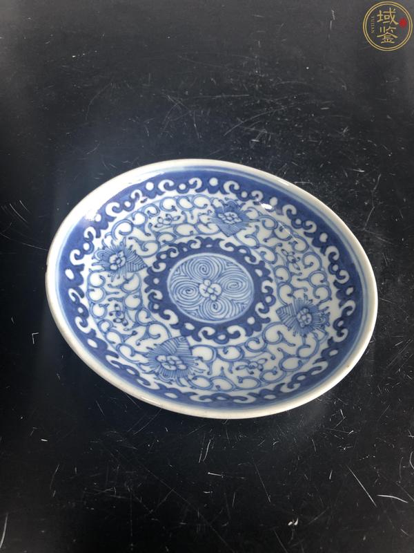 古玩陶瓷清中 青花纏枝花卉紋小盤拍賣,當(dāng)前價格980元
