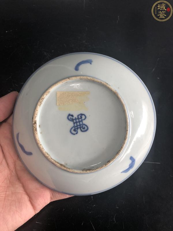 古玩陶瓷清中 青花纏枝花卉紋小盤拍賣,當(dāng)前價格980元