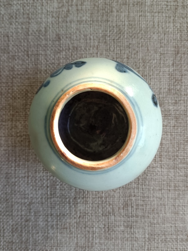 古玩陶瓷青花花卉紋罐拍賣(mài)，當(dāng)前價(jià)格698元