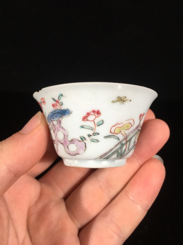 古玩陶瓷【雍正·粉彩吹簫引鳳杯,粉彩登峰造極時代】拍賣,當前價格2388元