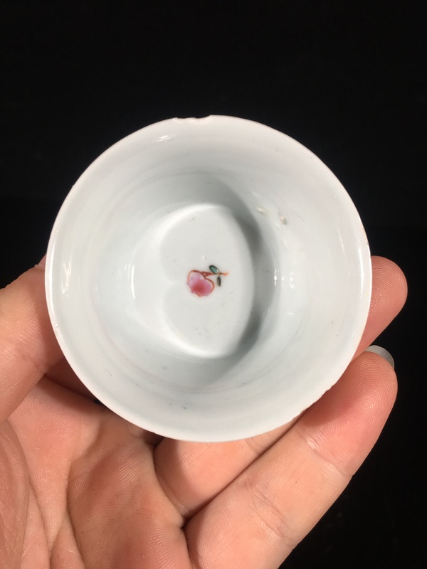 古玩陶瓷【雍正·粉彩吹簫引鳳杯,粉彩登峰造極時代】拍賣,當前價格2388元