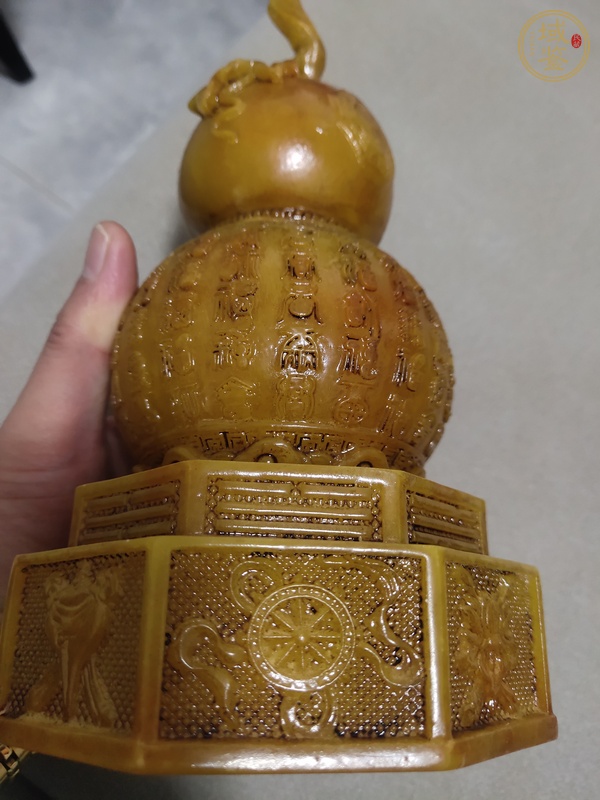 古玩玉器葫蘆印真品鑒賞圖