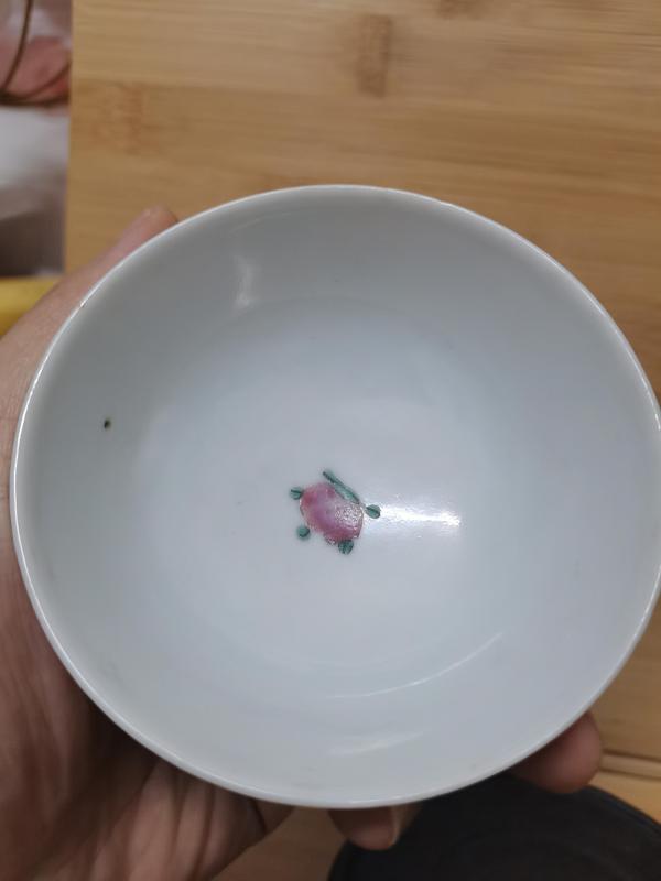 古玩陶瓷清中期道光粉彩福壽如意碗拍賣，當(dāng)前價(jià)格0元