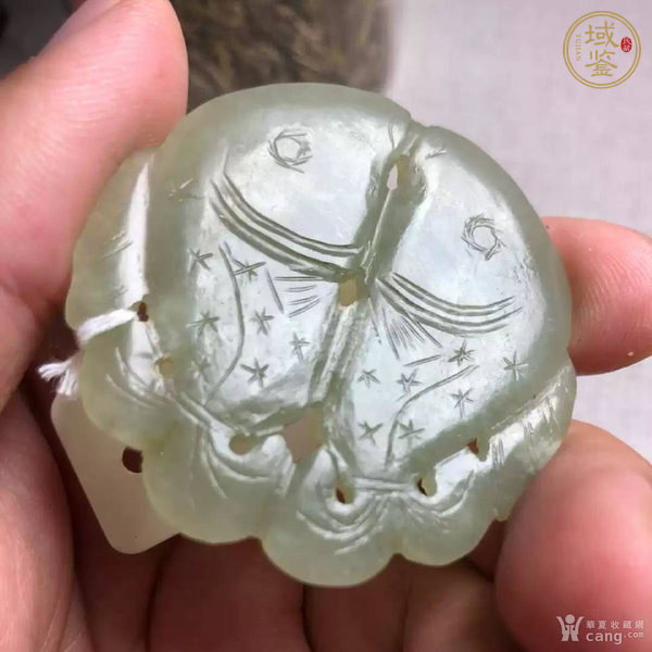 古玩玉器雙魚佩真品鑒賞圖