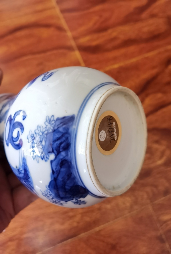 古玩陶瓷青花人物故事紋奶壺拍賣,當前價格19800元