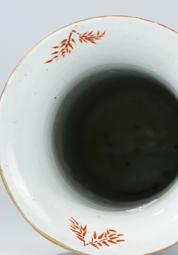 古玩陶瓷咸豐五彩人物故事紋箭筒拍賣,當前價格12800元