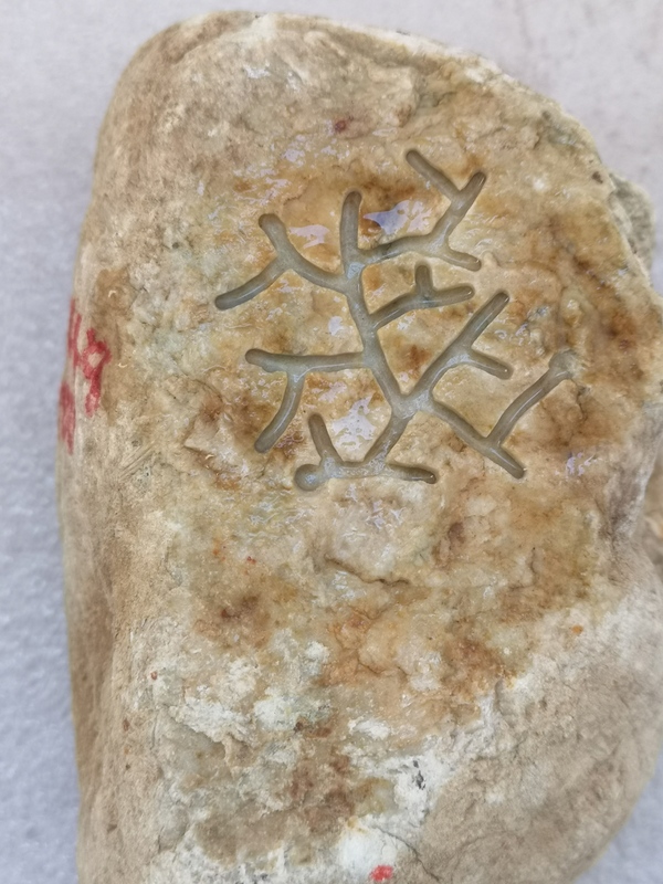 古玩玉器天然翡翠賭石原料拍賣,當前價格580元