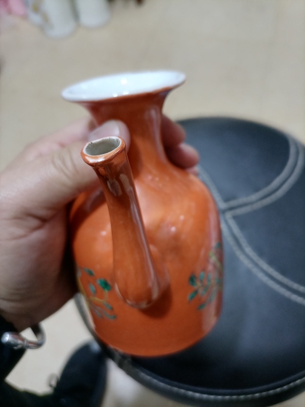 古玩陶瓷民國**釉雜寶酒壺拍賣,當前價格2280元