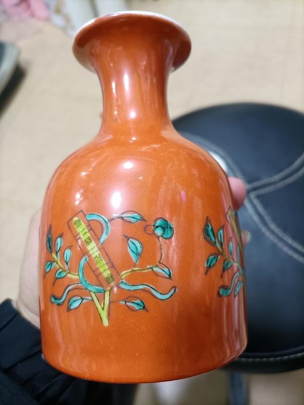 古玩陶瓷民國**釉雜寶酒壺拍賣,當前價格2280元
