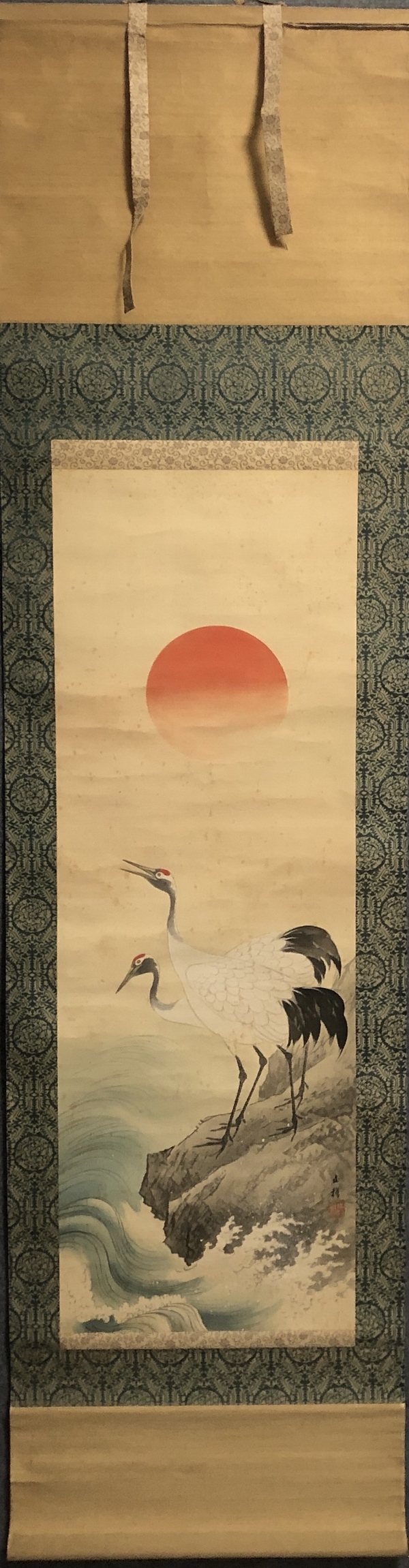 古玩轉(zhuǎn)賣(mài)民國(guó)仙鶴作品拍賣(mài)，當(dāng)前價(jià)格198元