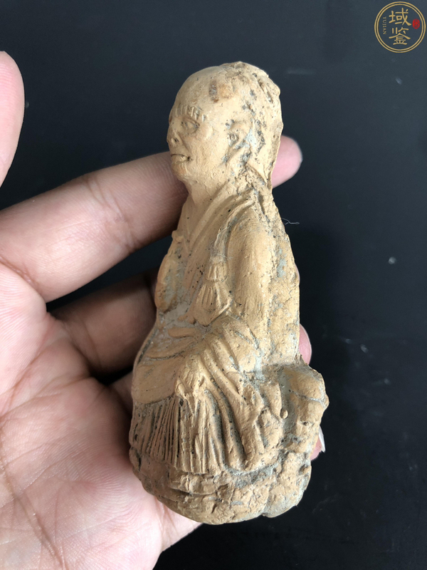 古玩陶瓷元代·陶人物擺件拍賣,當(dāng)前價格1800元