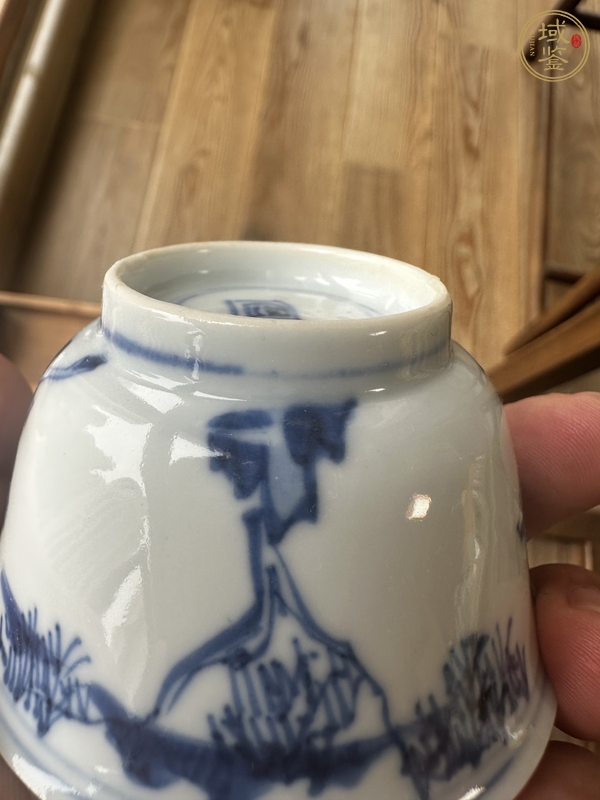 古玩陶瓷青花杯真品鑒賞圖