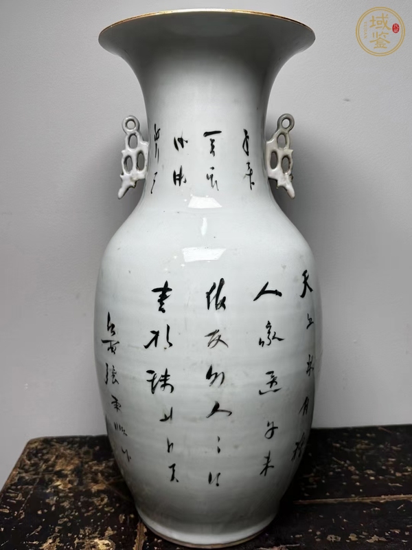 古玩陶瓷粉彩瓶真品鑒賞圖