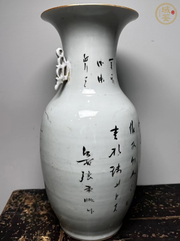 古玩陶瓷粉彩瓶真品鑒賞圖