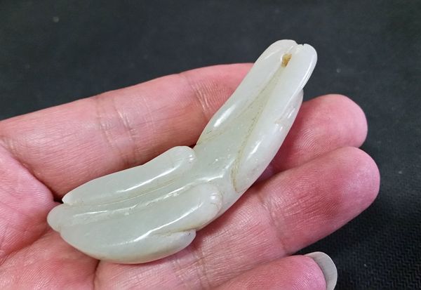 古玩玉器和田玉雕“瑞獸”把件拍賣,當前價格528元