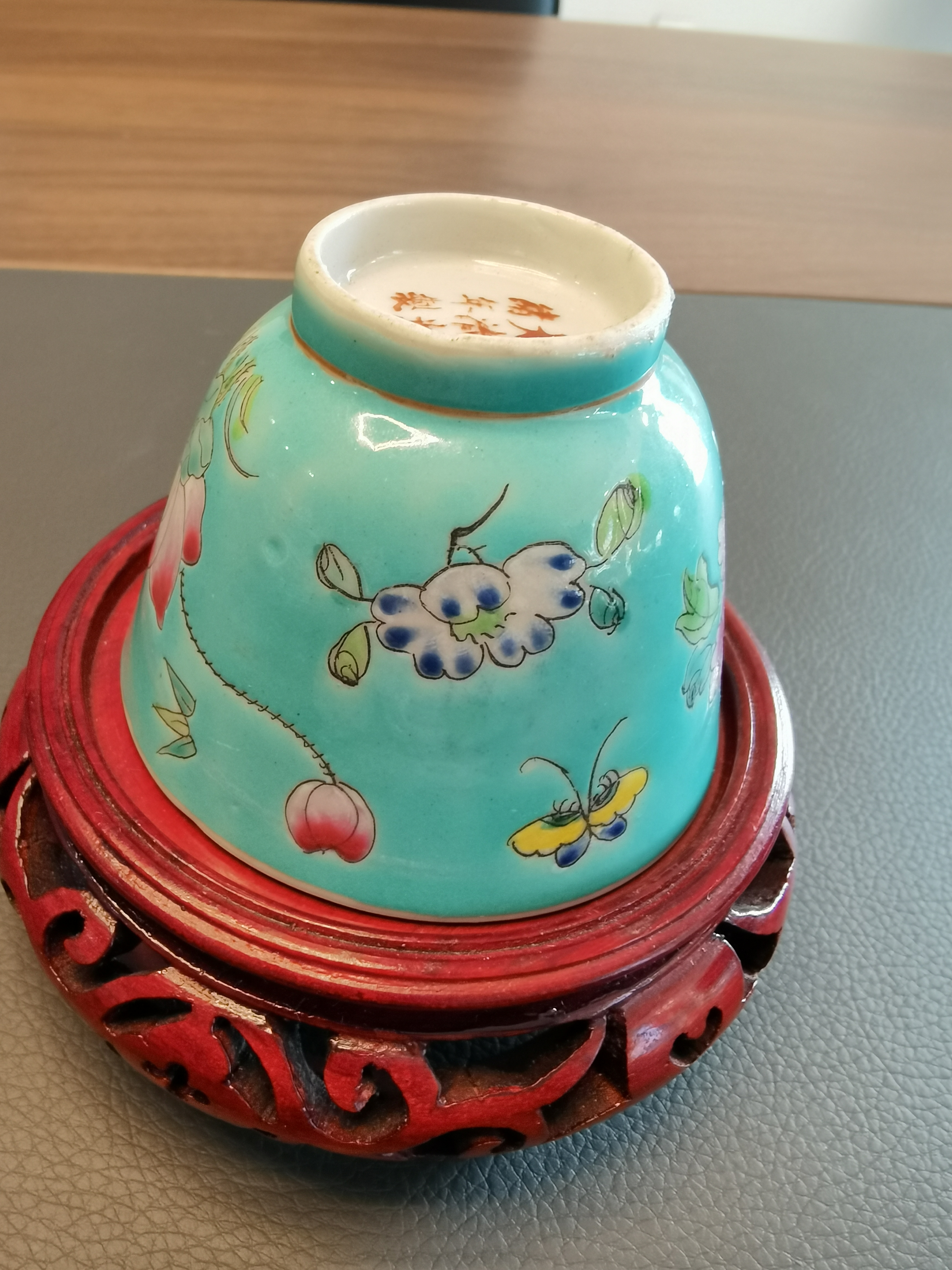 鉢■古い黄緑地粉彩花紋鉢 清 平鉢 菓子皿 花型 古玩 希少 時代物 骨董品■ 鉢□古い黄緑地粉彩花紋鉢 清 平鉢 菓子皿 花型 古玩 希少