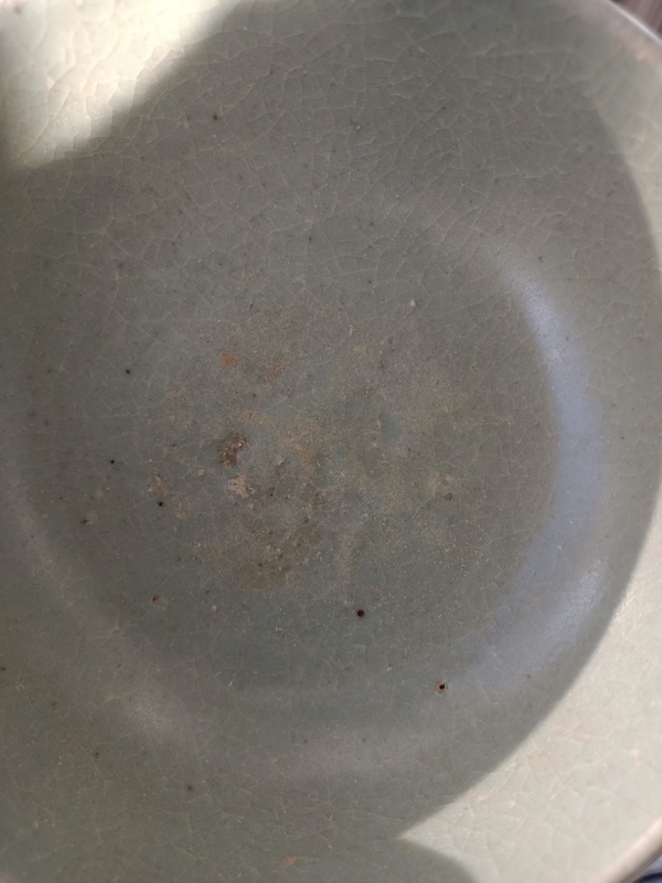 古玩陶瓷【無托實拍】龍泉青瓷唇口碗拍賣,當前價格188元