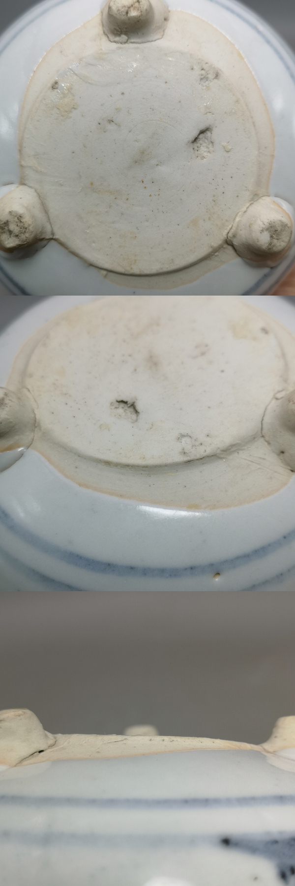 古玩陶瓷清中期青花山水紋三足香爐拍賣,當(dāng)前價(jià)格1300元