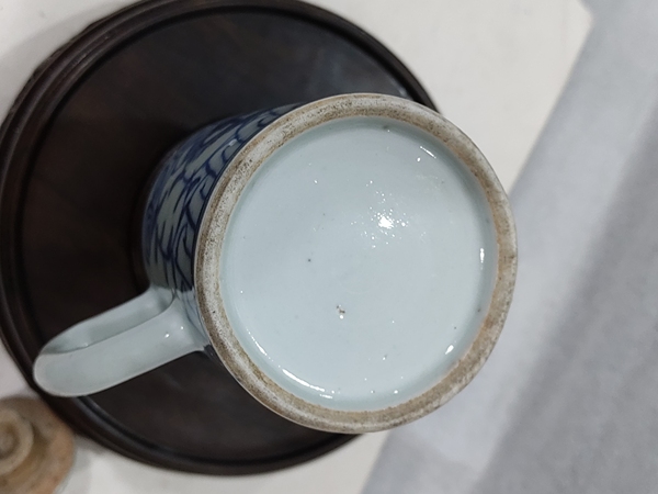古玩陶瓷青花纏枝花紋壺拍賣,當前價格800元