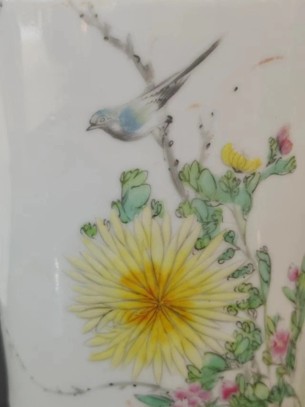 古玩陶瓷仙搓淺絳彩八百春秋紋壺拍賣,當(dāng)前價(jià)格2800元