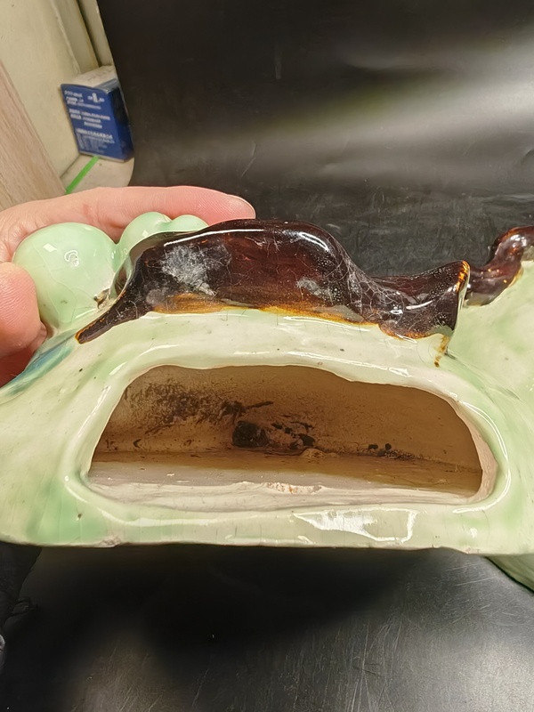 古玩陶瓷粉彩壽桃型壁瓶拍賣,當前價格1299元