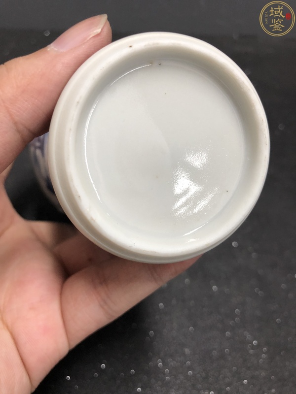 古玩陶瓷清乾隆(己保真)青花開窗山水樓閣人物故事紋雞腿瓶拍賣,當(dāng)前價(jià)格1288元