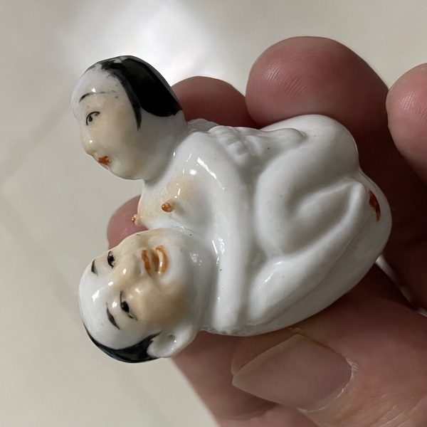 古玩陶瓷創匯時期瓷塑像拍賣,當前價格8888元