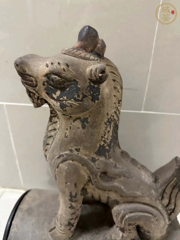 古玩雜項(xiàng)瓦脊狻猊真品鑒賞圖